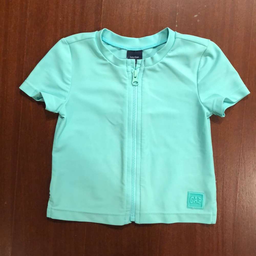 babyGap Zip Front Rashguard